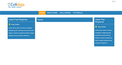 Desktop Screenshot of celleluja.com
